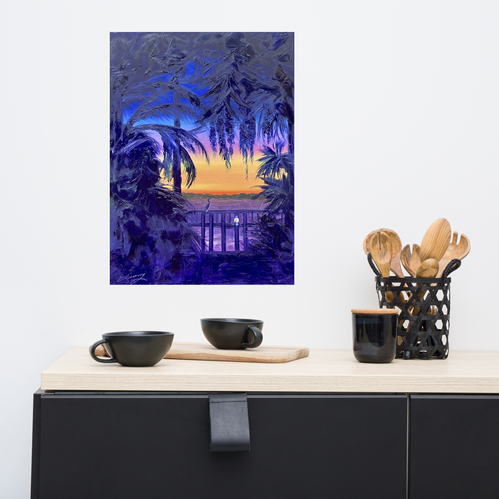 Royal Cormorant Sunset 