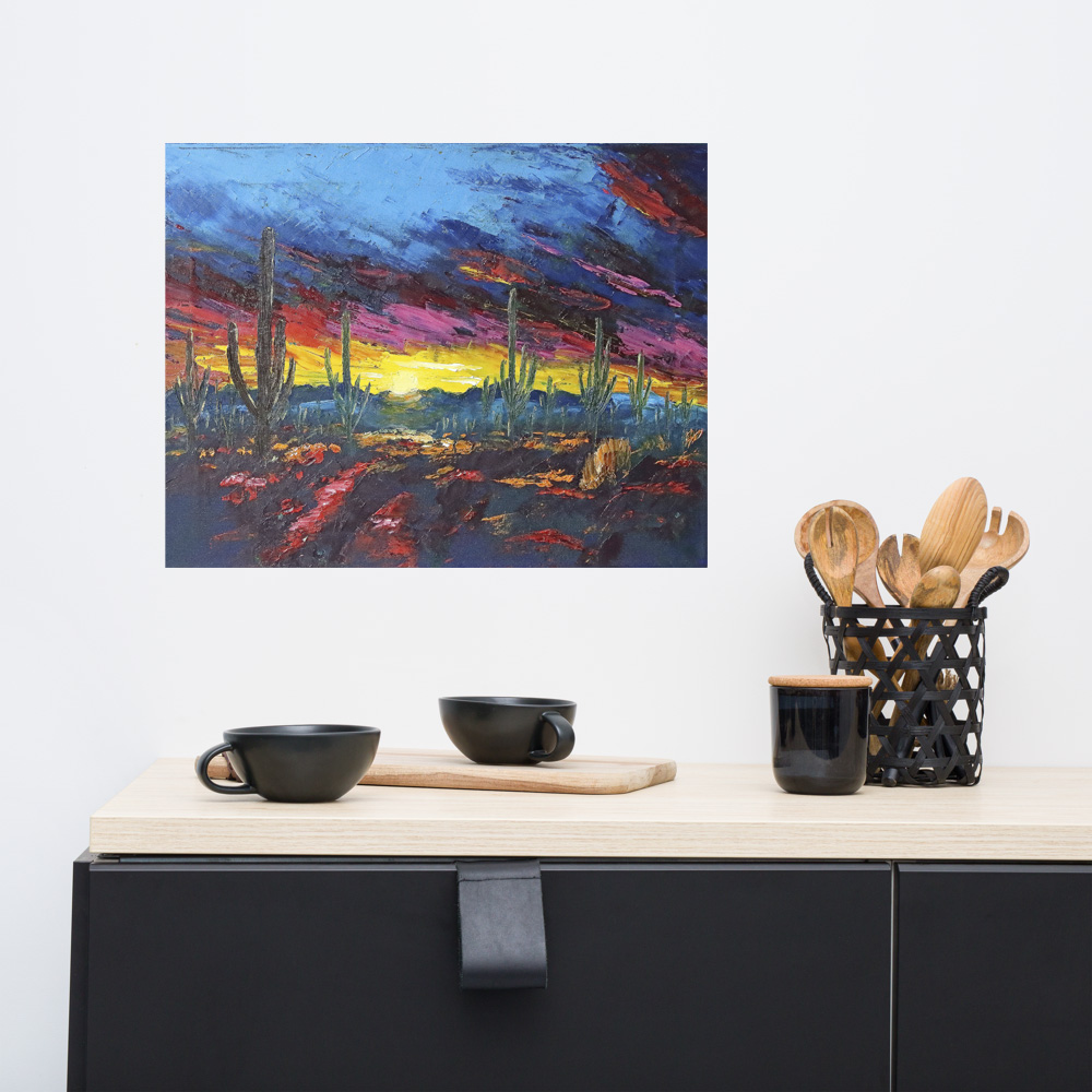 Cactus Sunset 