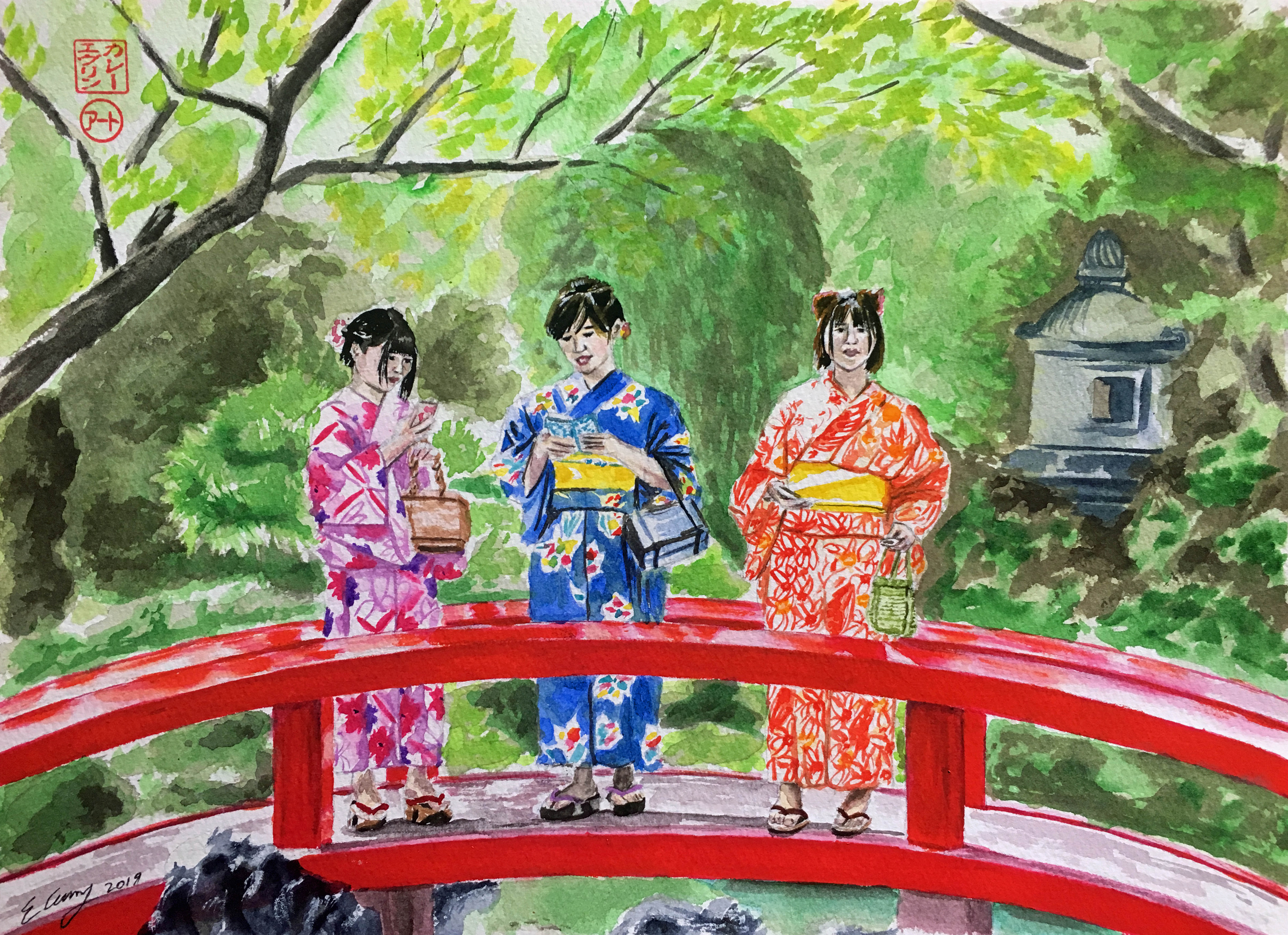 Three Girls Cellphones