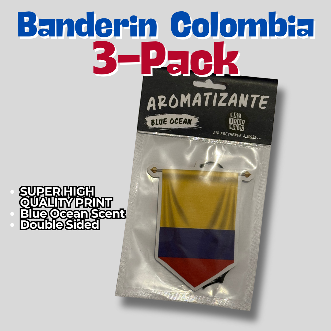 Aromatizante Banderines de Paises