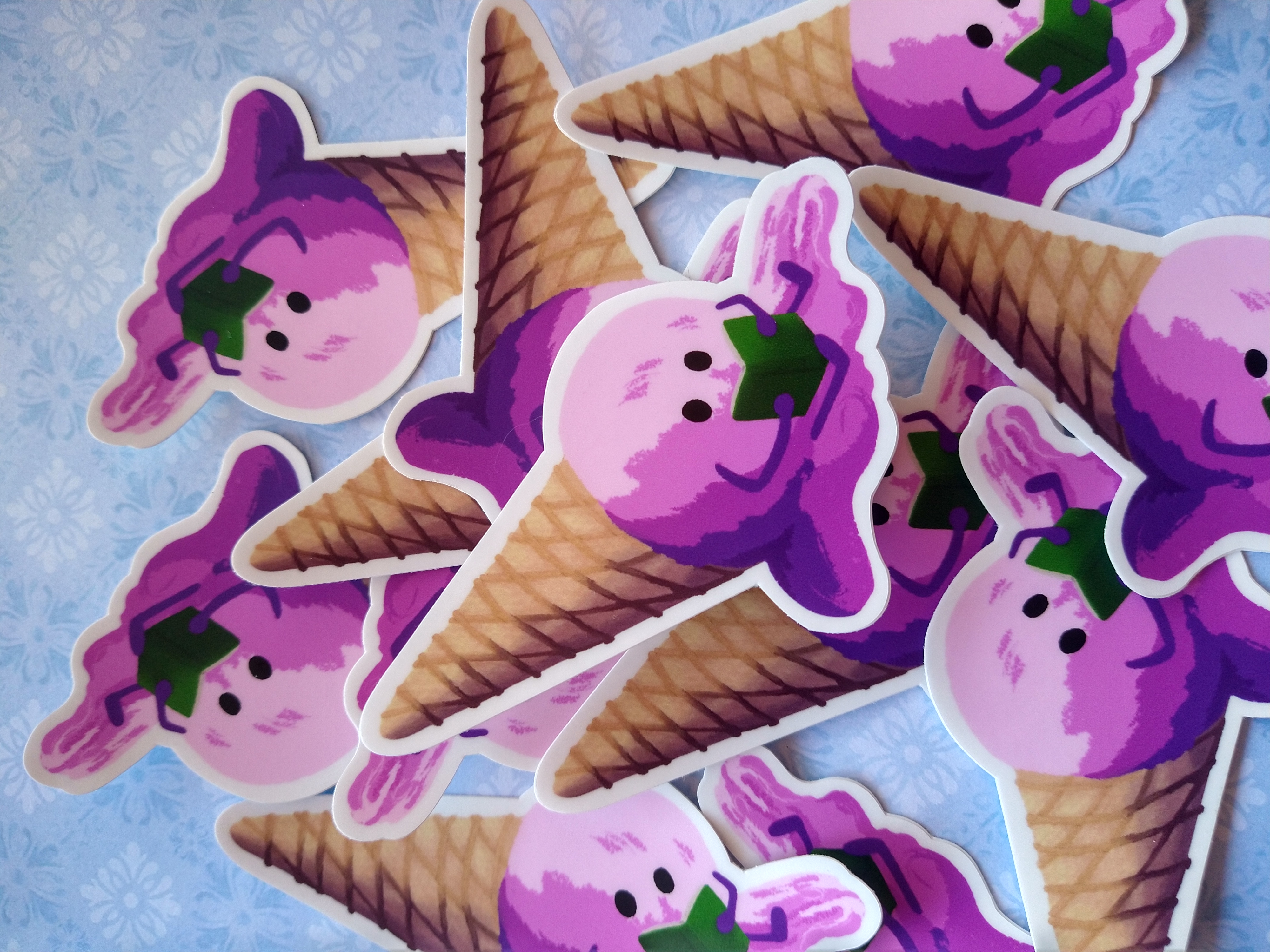 Ice Cream Dude Reading a Book