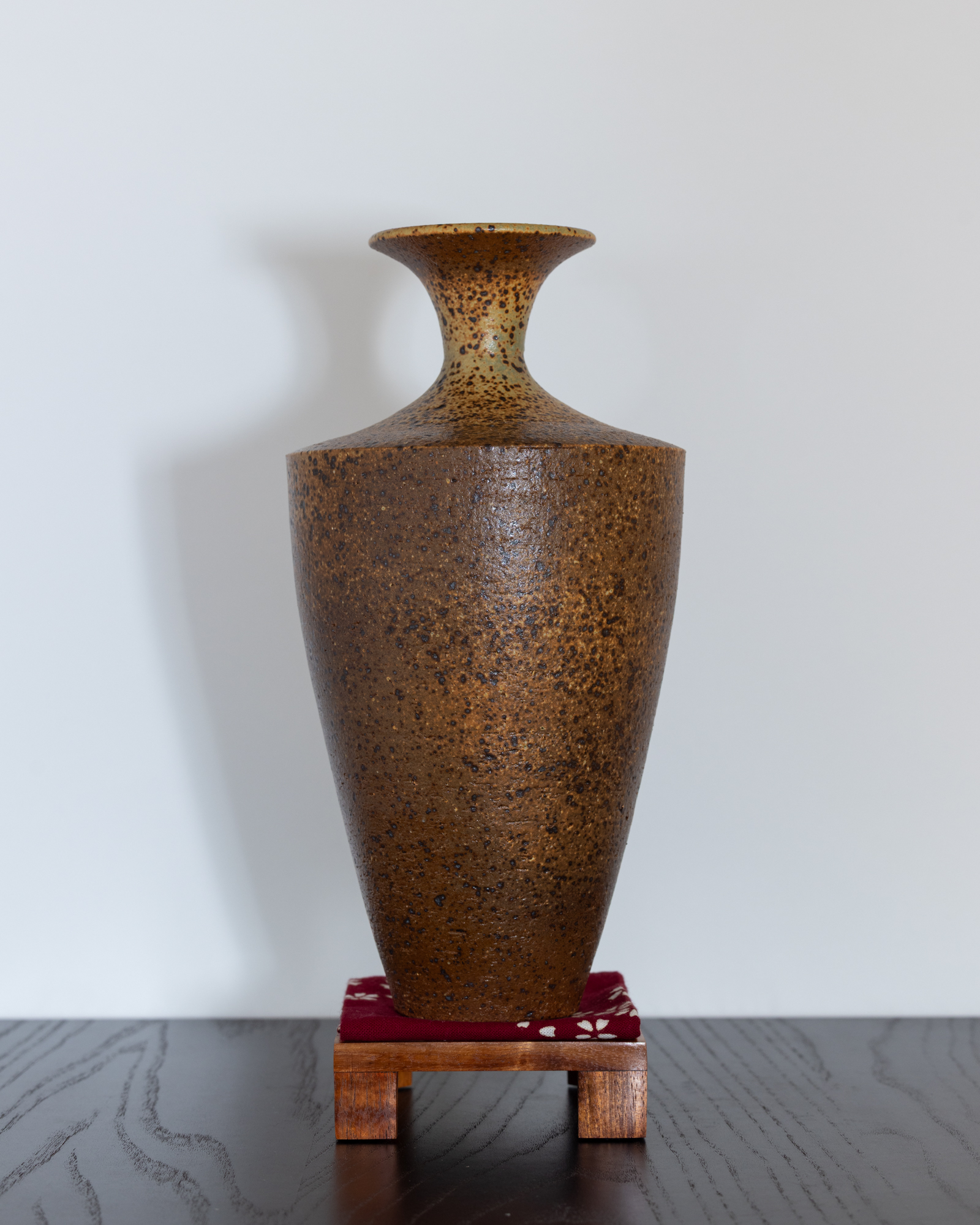 Tall Angular Rustic Vase