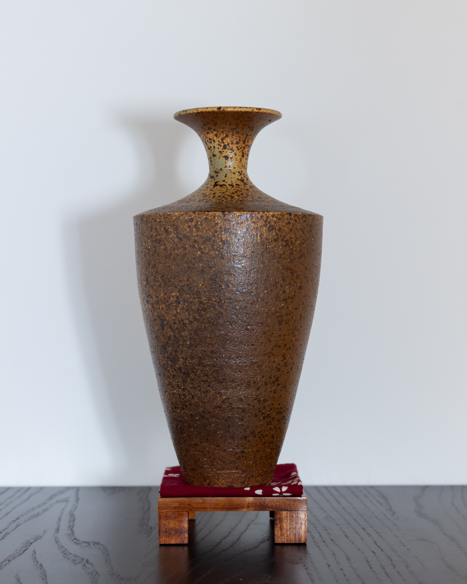 Tall Angular Rustic Vase