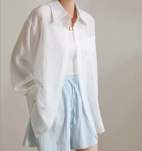 White Sheer Cardigan