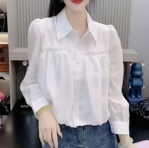 Women's White Blouse