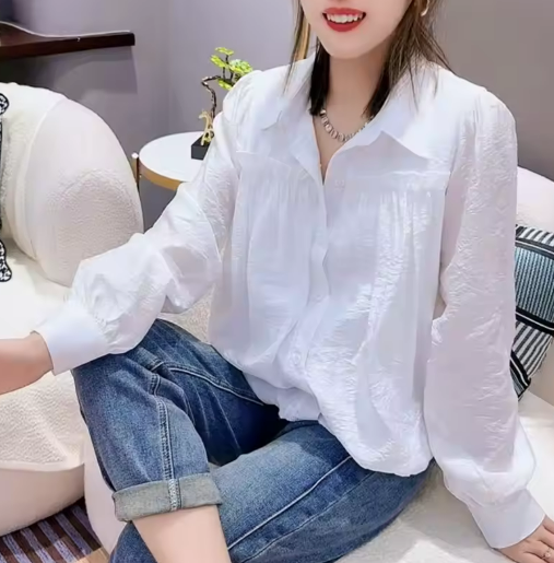 Women's White Blouse