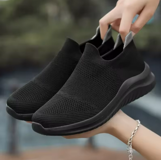 Breathable Slip-On Sneakers
