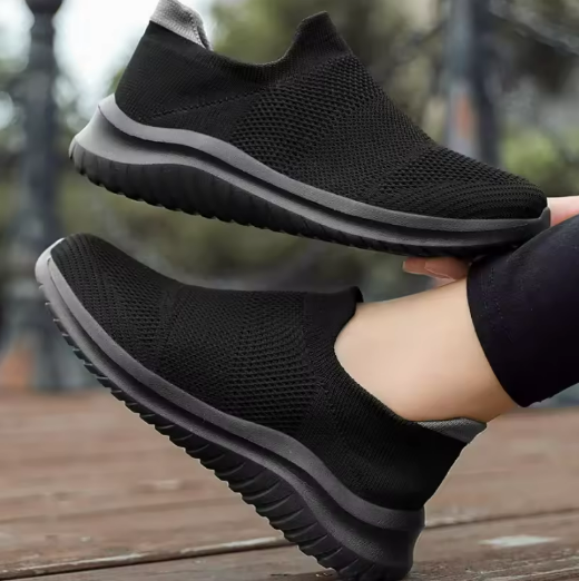 Breathable Slip-On Sneakers