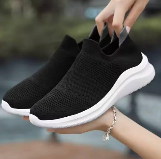 Breathable Slip-On Sneakers