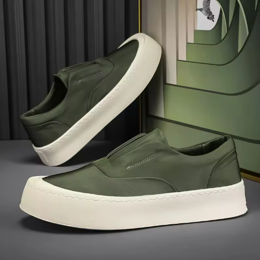 Stylish Green Sneakers