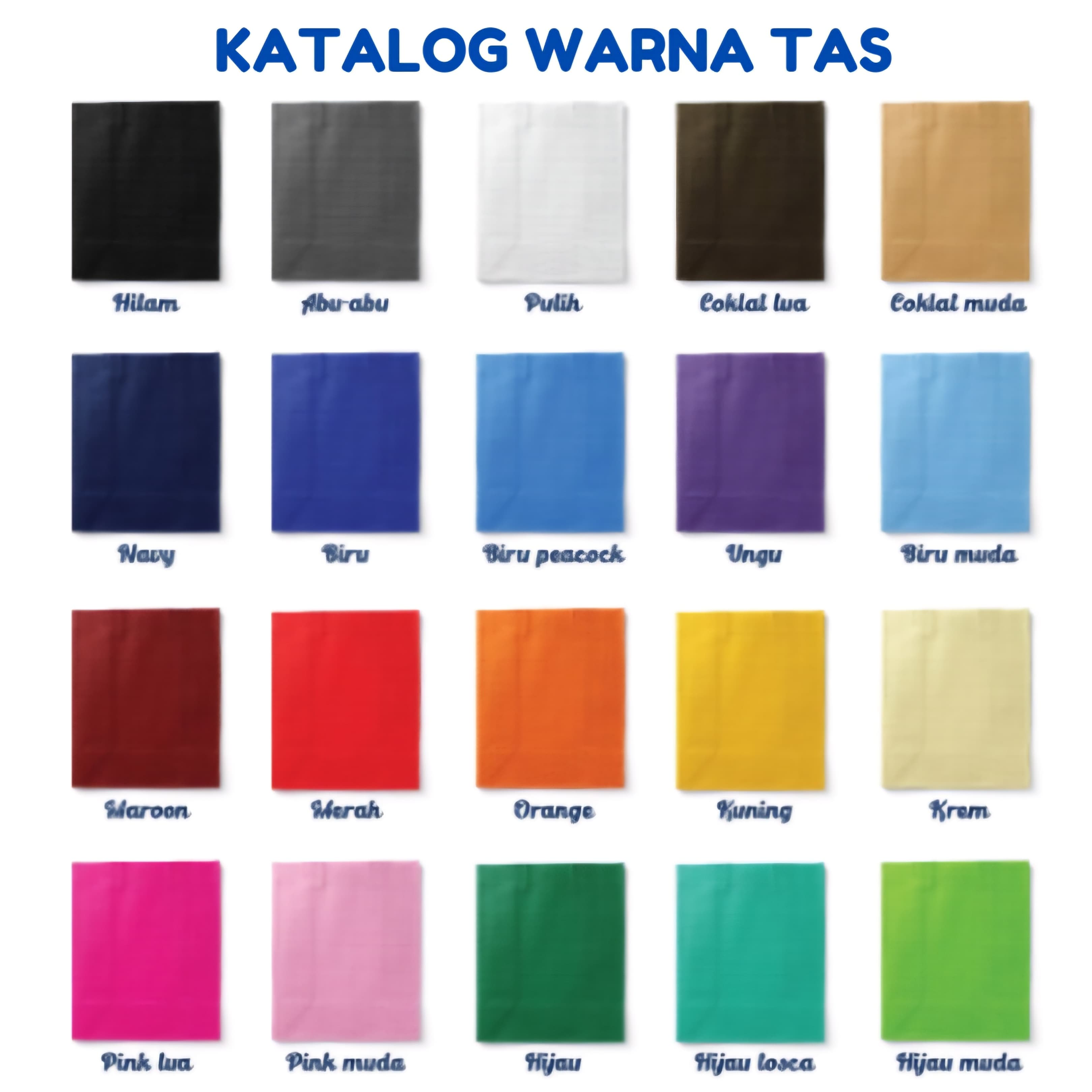 (30x30x10) Goodie Bag jahit Bahan Spunbond 100 gram include cetak 1 warna dan 1 sisi