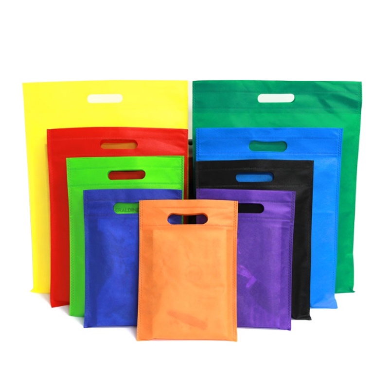 (20x25) Tas Oval Promosi / Tas Gift / Tas Souvenir Bahan Kain Spunbond include sablon 1 warna dan 1 sisi