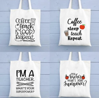 (30x40) Tote Bag Blacu Premium / Goodie Bag Bahan Blacu Tebal Custom Sablon Full Color DTF area A4 cetak 1 sisi