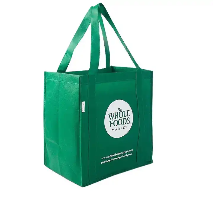 (40x45x20) Jumbo Goodie Bag Belanja Custom Bahan Kain Spunbond 100 gram include sablon 1 warna dan 1 sisi