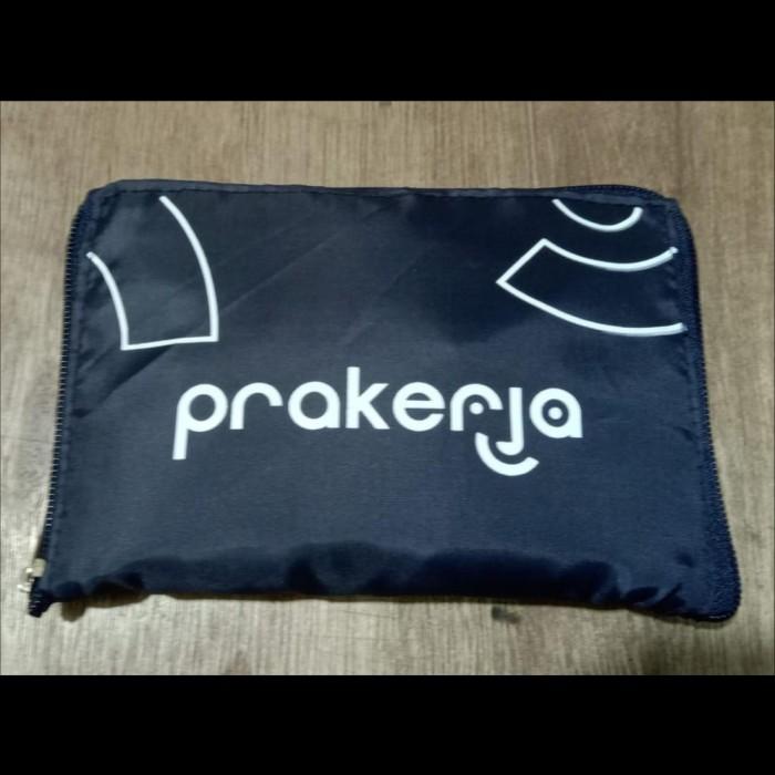 (30x40) Tas Parasut Lipat Include sablon 1 warna 1 sisi - Foldable Bag Bahan Parasut tebal dan anti air