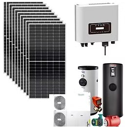 Güneş Enerjili Isı Pompası Paketi 16 KW