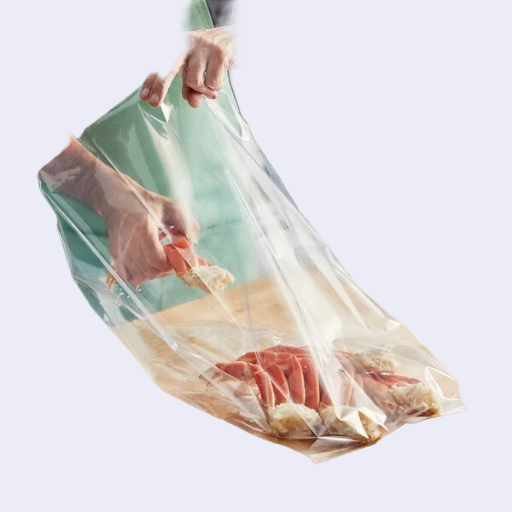 10X8X24 CLEAR MEAT BAGS 1.5MIL 500PC