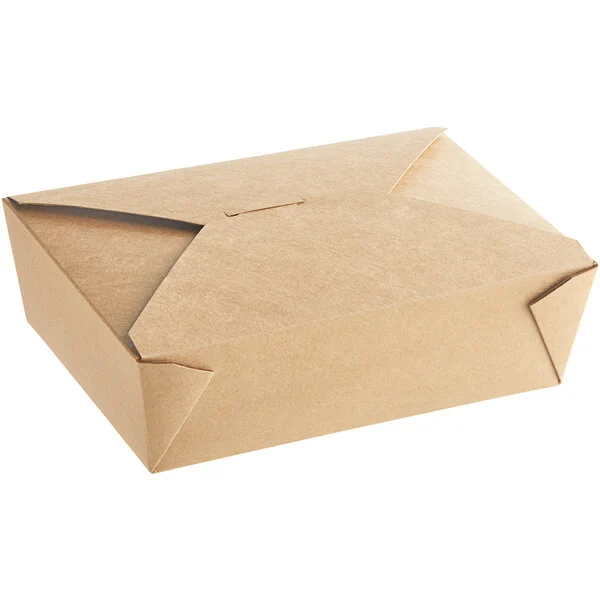 eco-friendly kraft paper takeout box #3 - 200Pk