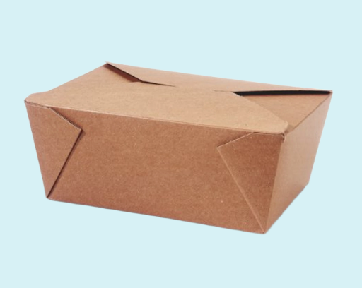 eco-friendly Kraft Take-Out Box #4 - 160Pk