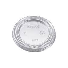 Portion Cup Lids 1.5 & 2 oz Portion Cups, 2500pc