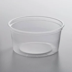 12 oz PP Deli Container Clear - 500Pk