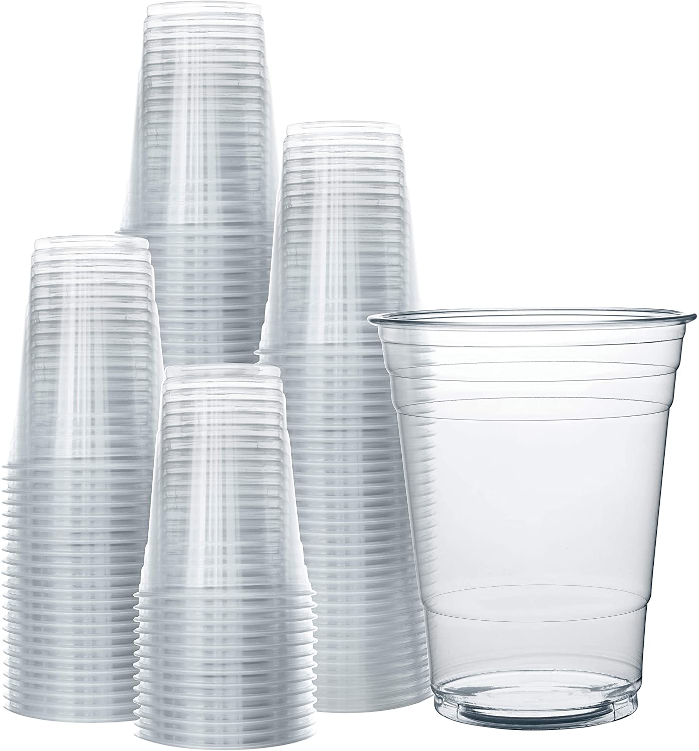 16 oz PET Clear Cup 1000/case
