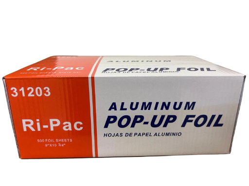 Ri-Pac 9" x10 3/4" Pop-UP Foil sheets 3000/case