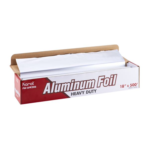 Heavy Duty Aluminum Foil Roll 18" x 500'