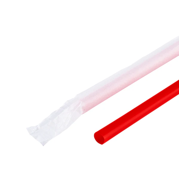 Giant Straws Red 7500/Case