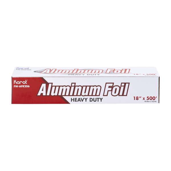 Heavy Duty Aluminum Foil Roll 18" x 500'