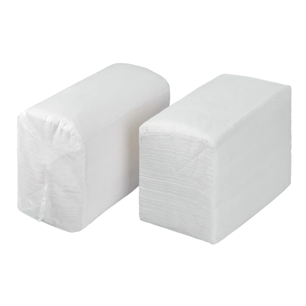 15" x17" 2 Ply Dinner Napkins, White 3000/Case