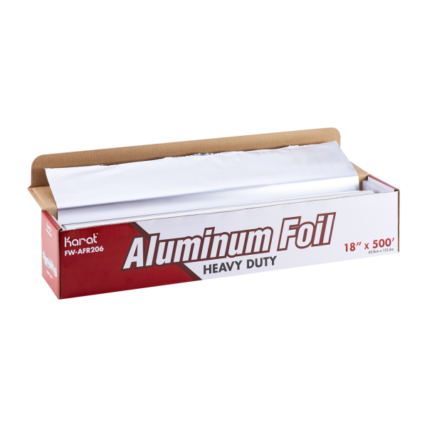 Heavy Duty Aluminum Foil Roll 18" x 500'