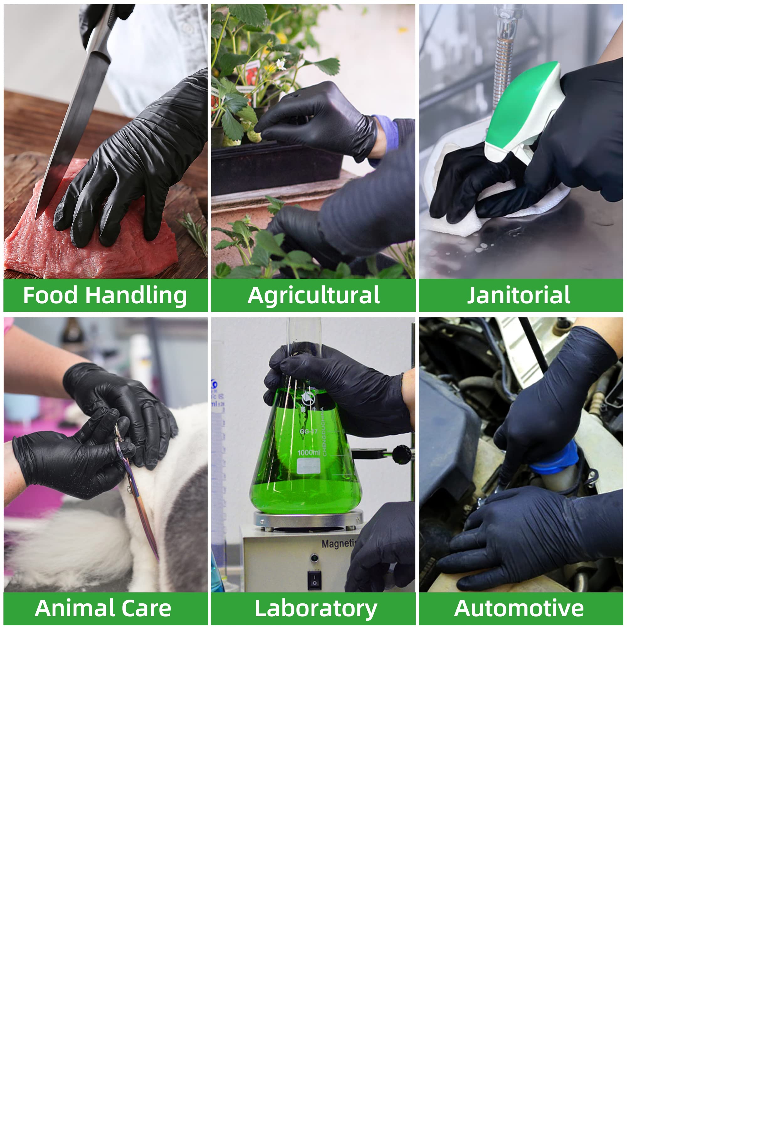 NITRILE DISPOSABLE GLOVES