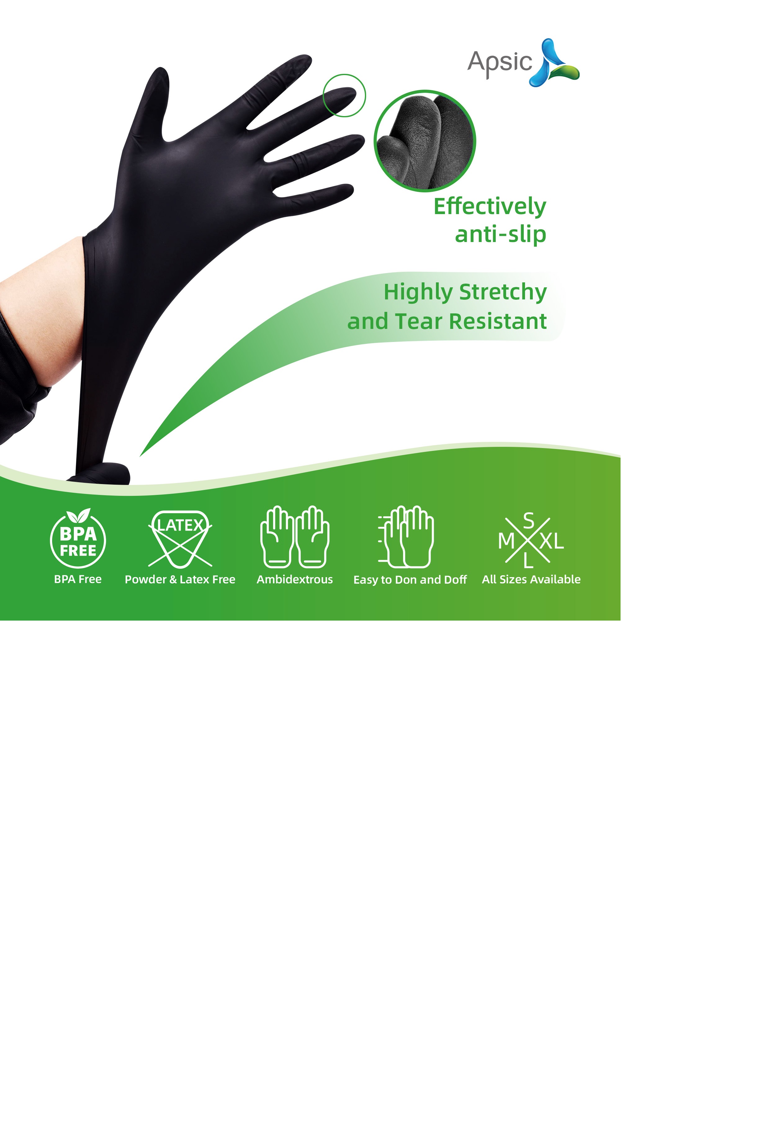 NITRILE DISPOSABLE GLOVES