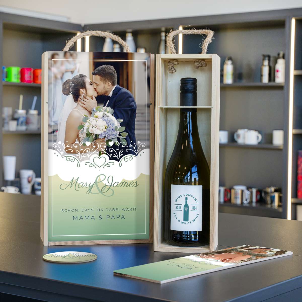 Coffret à bouteille