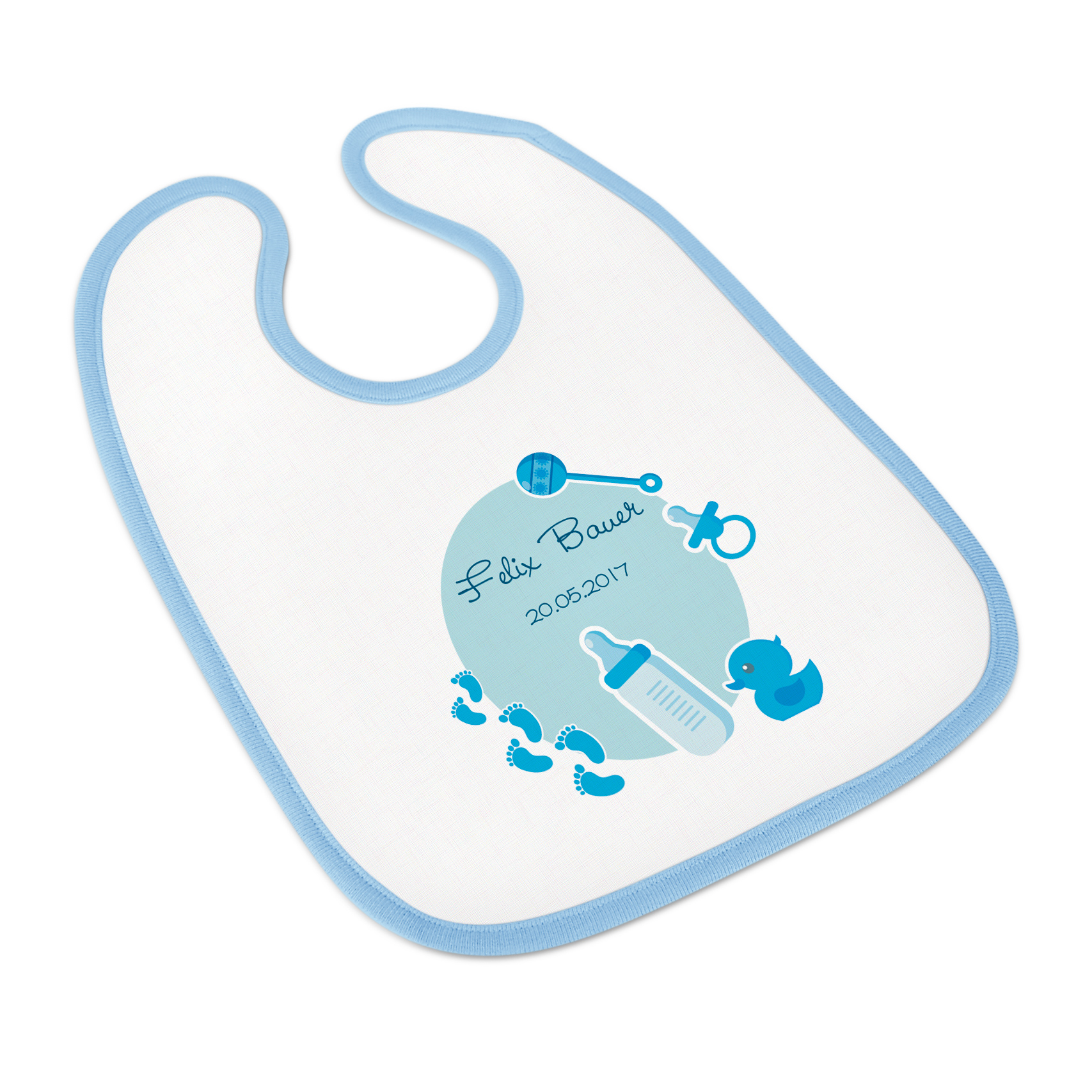 Bavoir pour bébé personnalisé