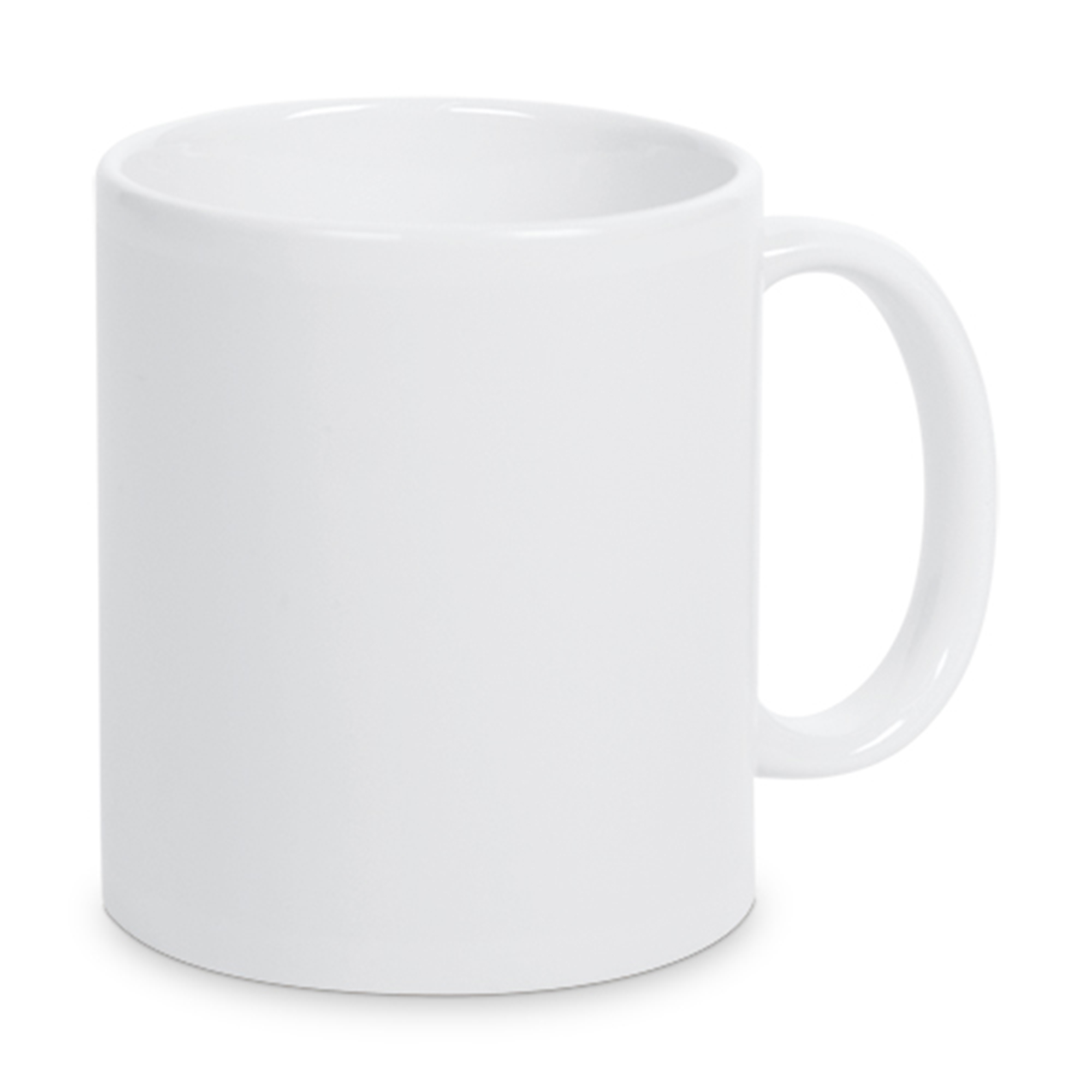 Tasse en céramique blanche