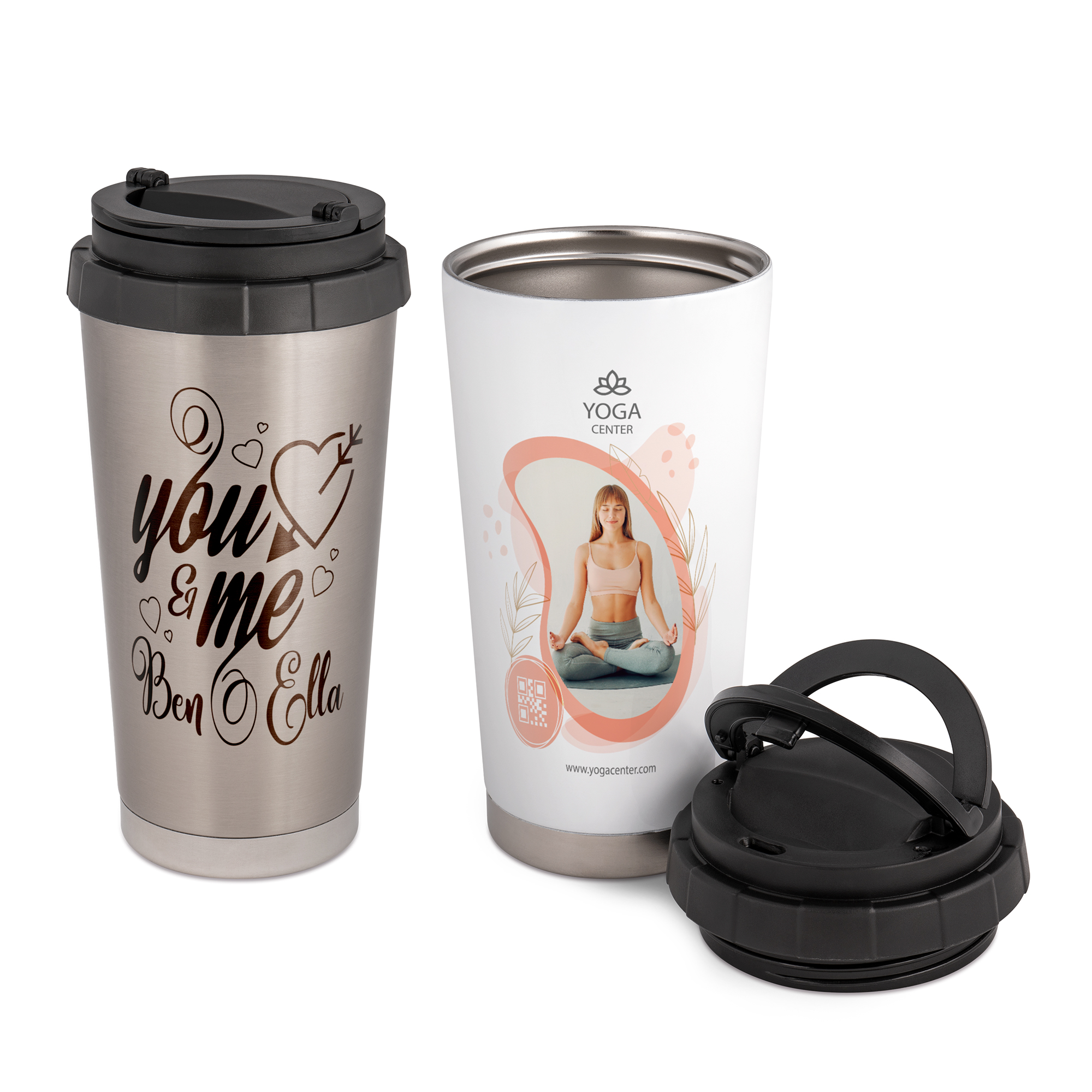 Tasse thermos acier inoxydable