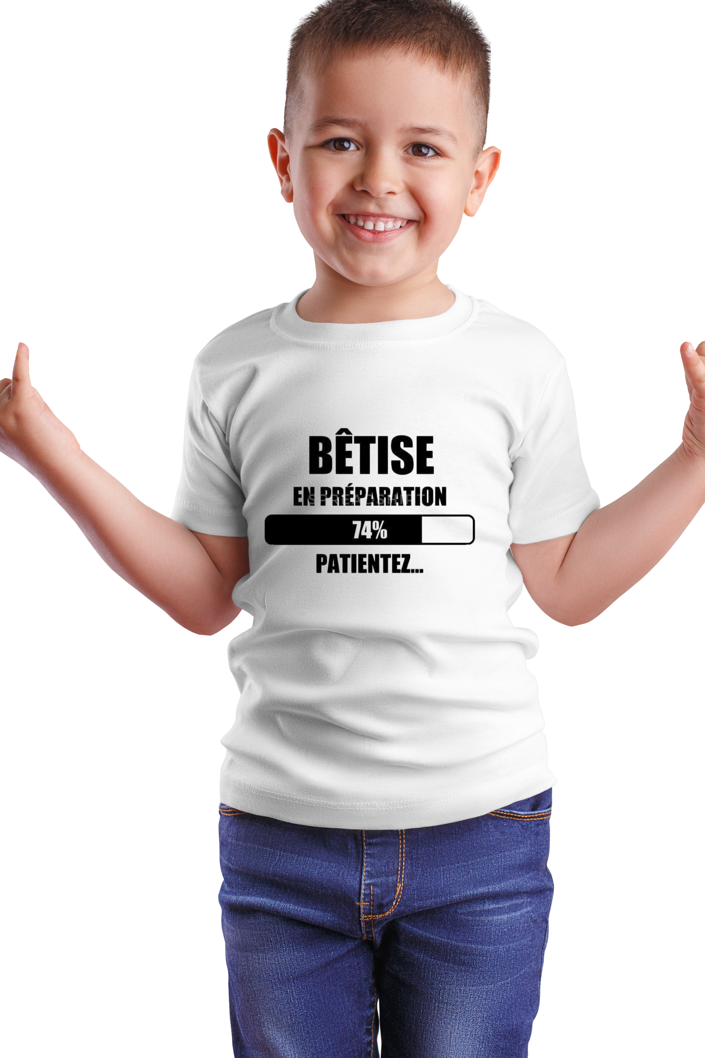 T-shirt Bêtise en préparation