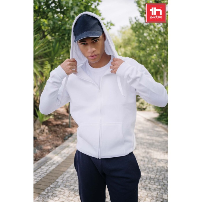 Sweat à capuche zippé