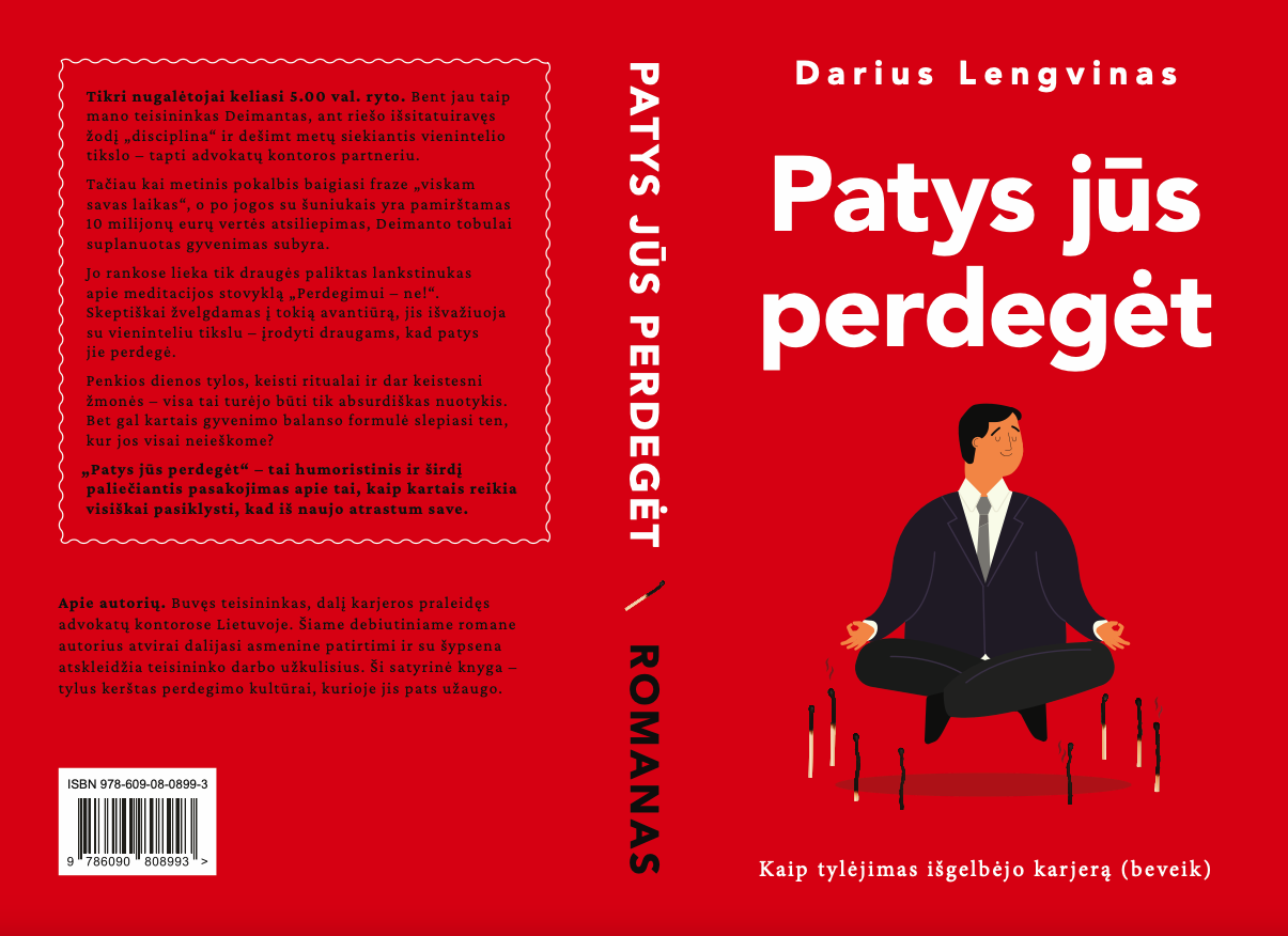 Knyga „Patys Jūs Perdegėt“