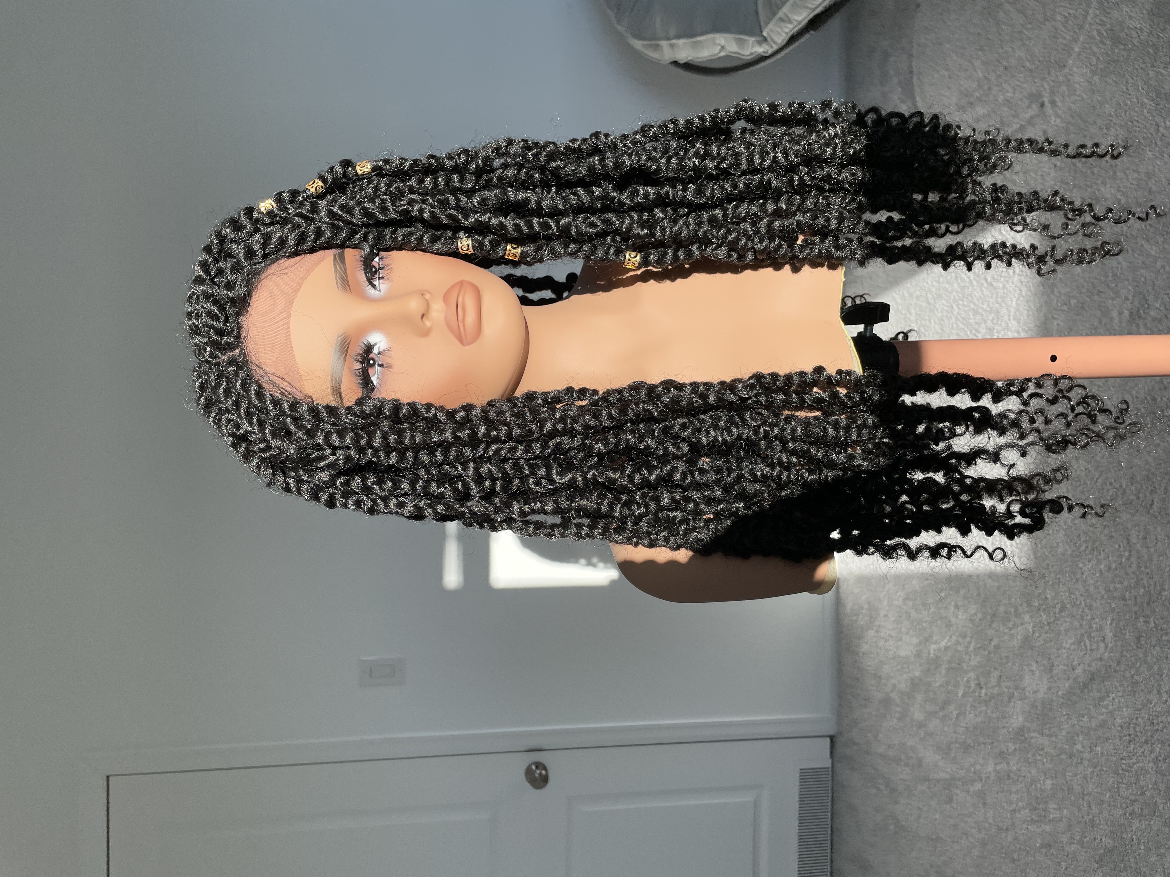 Butterfly Twist Braided Lace Wig