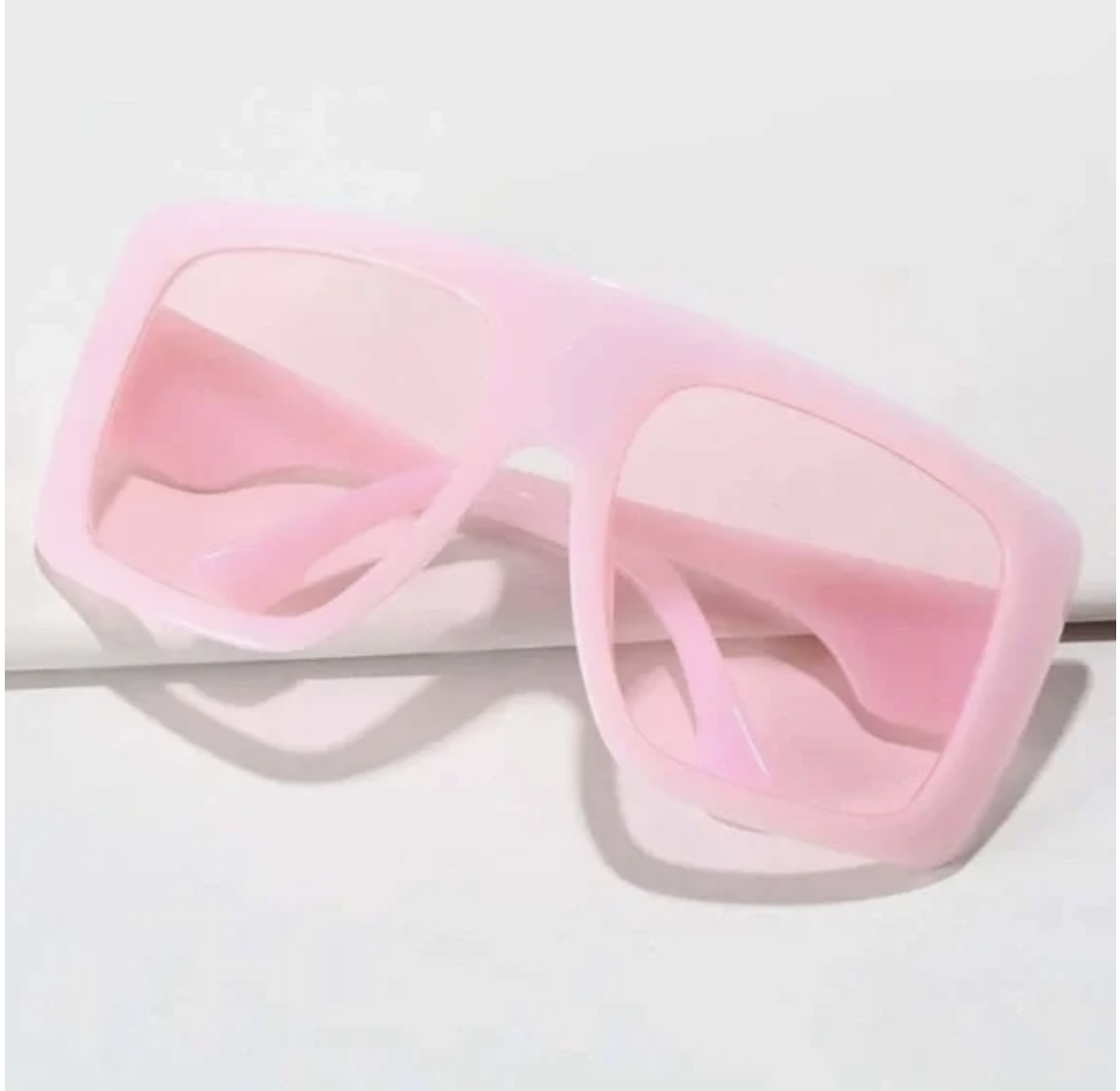 Pink Oversized Sunglasses