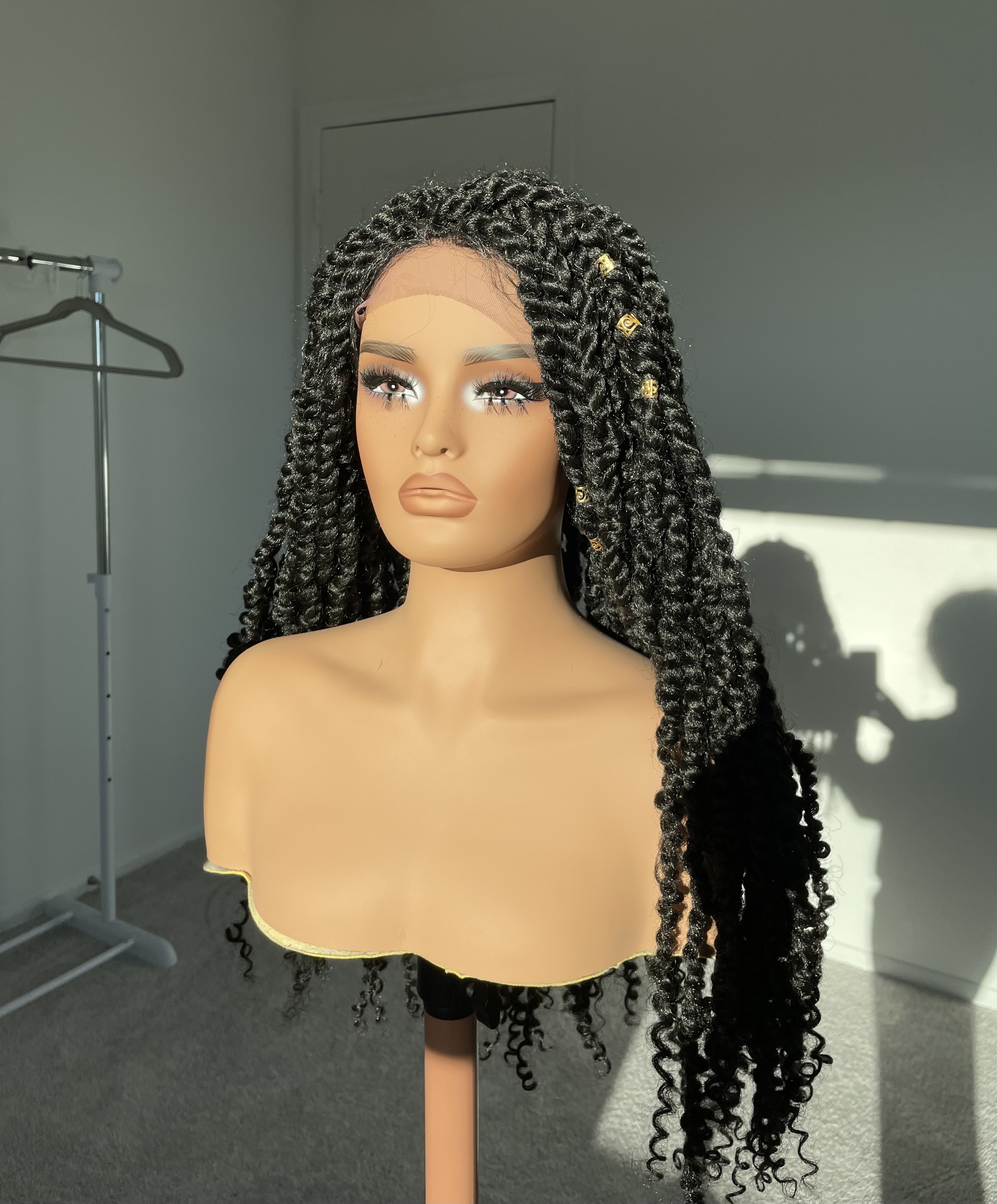 Butterfly Twist Braided Lace Wig