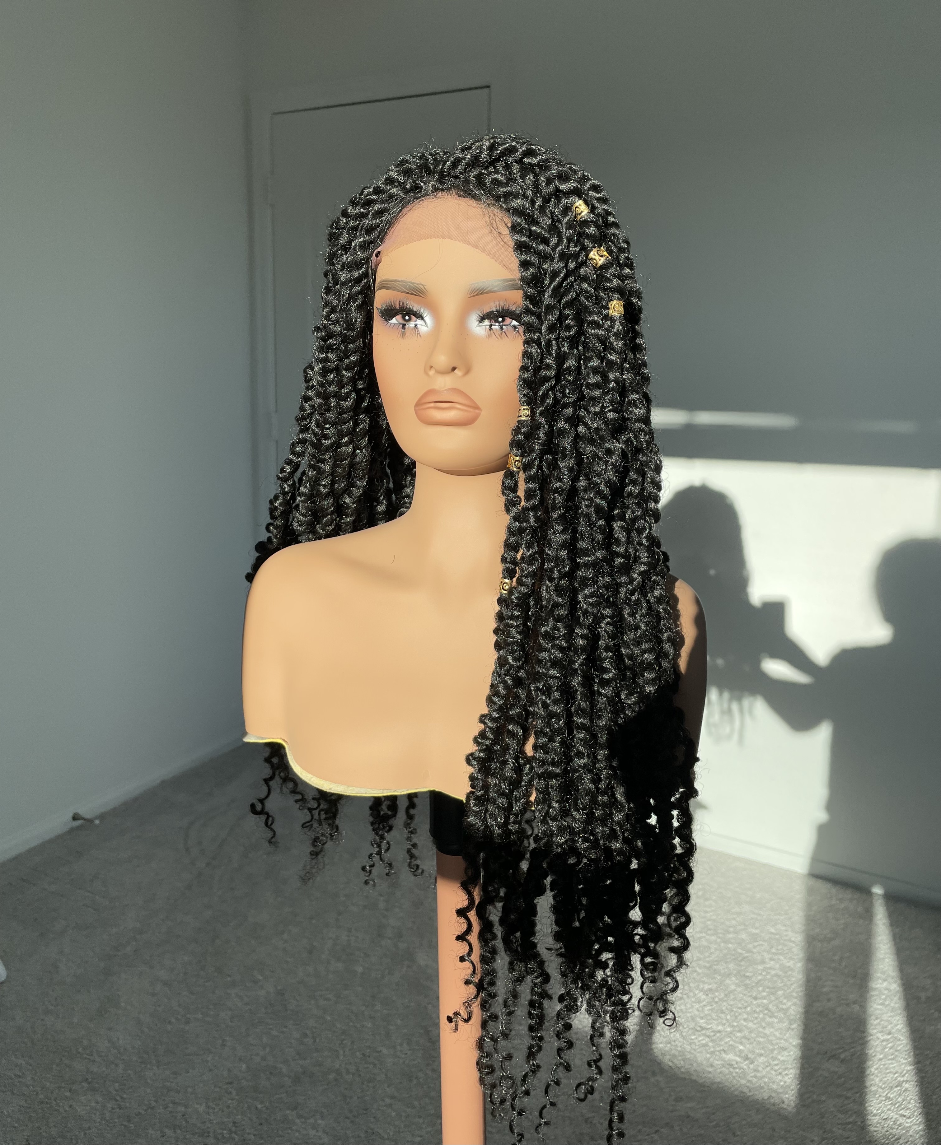 Butterfly Twist Braided Lace Wig