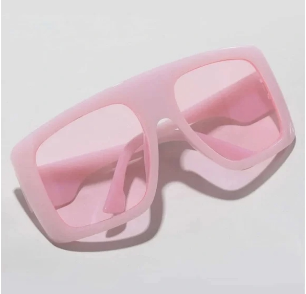 Pink Oversized Sunglasses