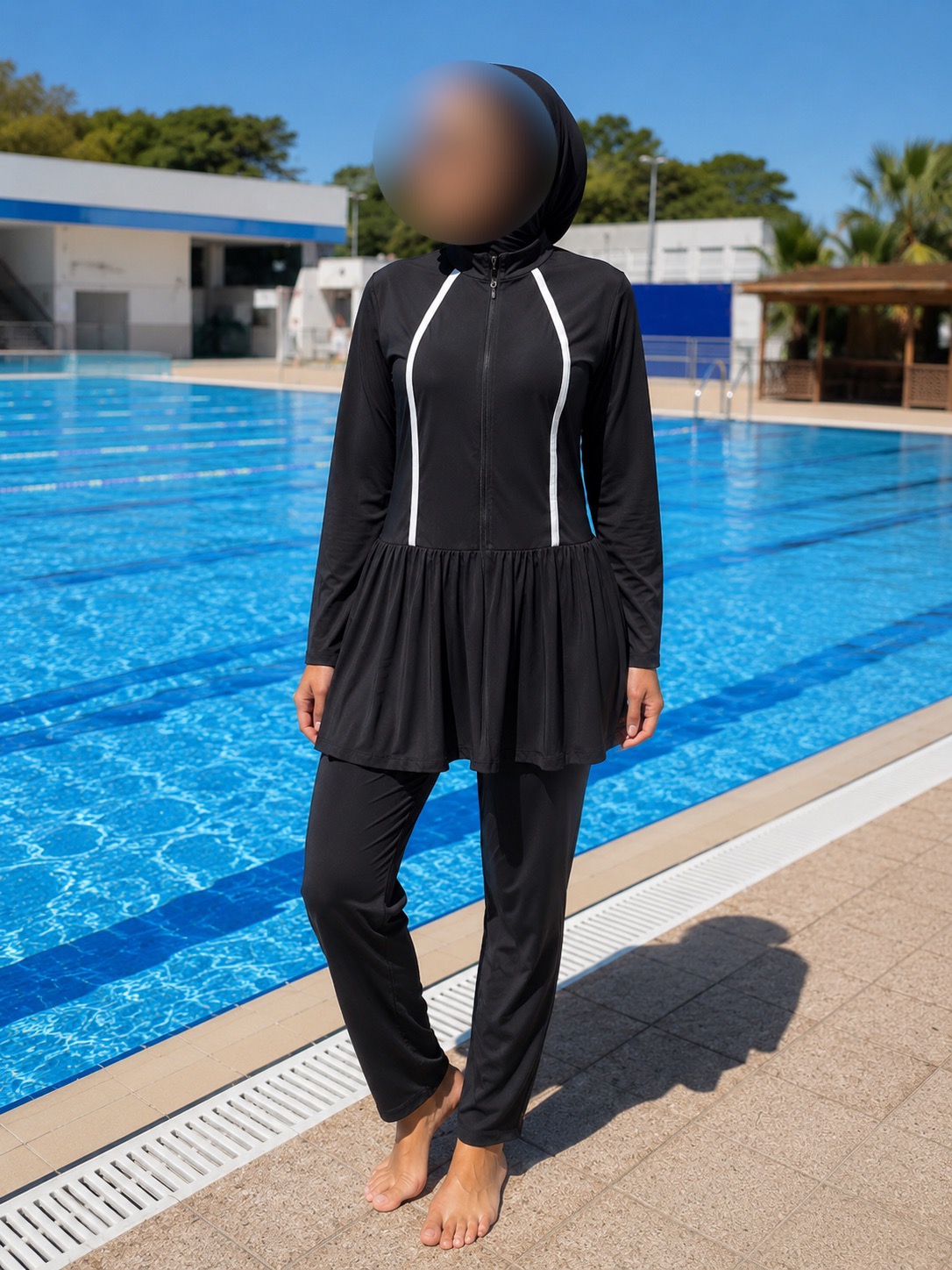 Burkini Zippé 