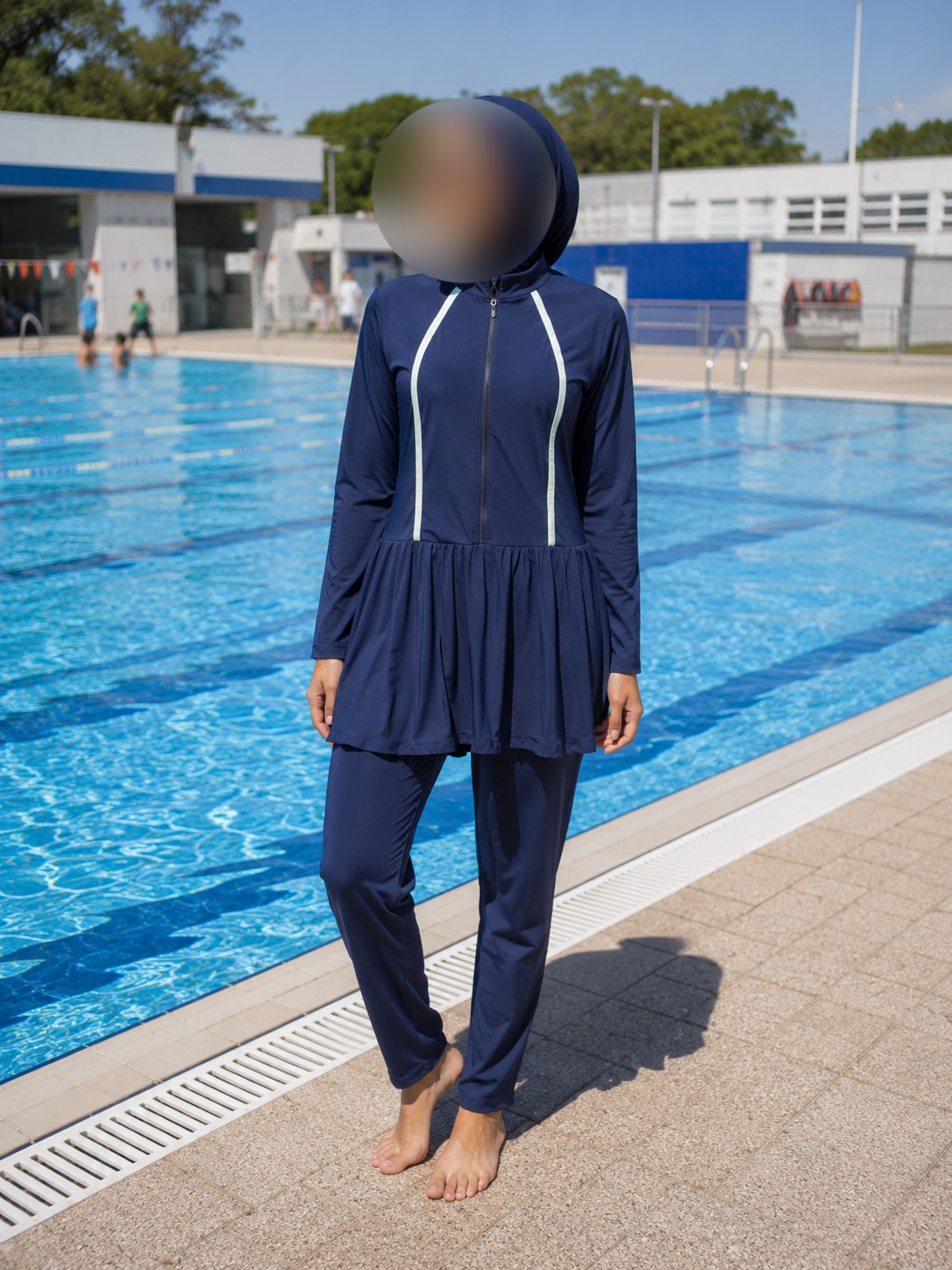 Burkini Zippé 