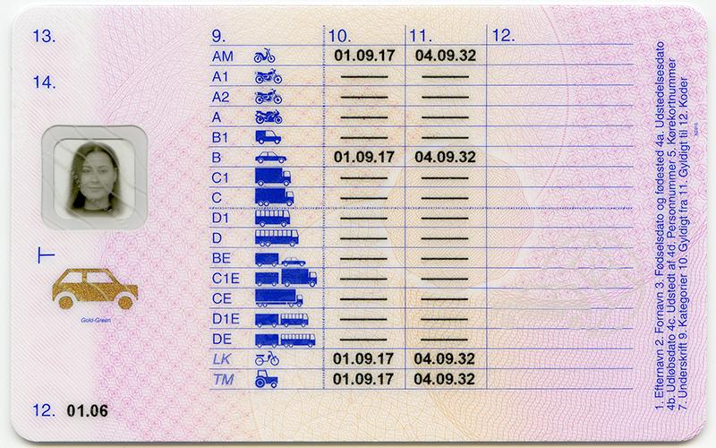 Buy Danish drivers License