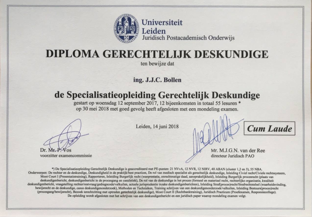 Fake Diploma Gerechtsdeskundige